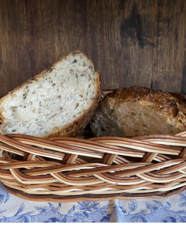 хлеб деревенский с семечками